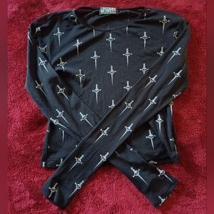 SOLD❗️Lip Service Crop Top